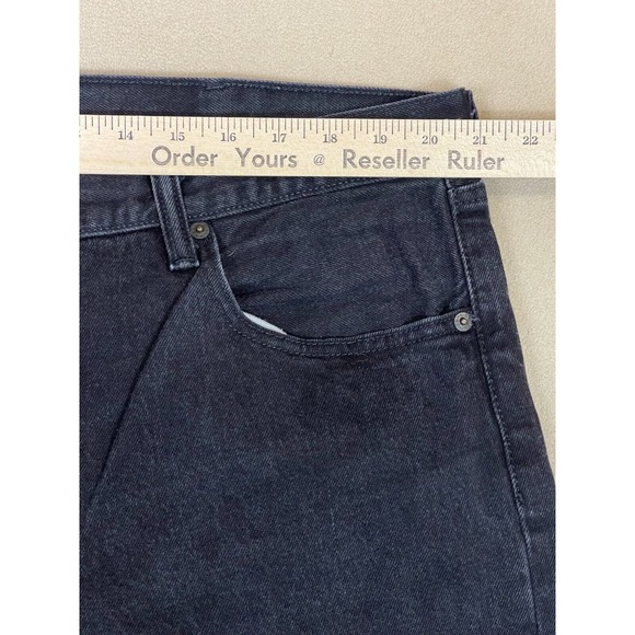 Levis Jeans Mens 42x32 Black 501 XX Denim Button Fly Casual Straight Adult - Picture 4 of 14